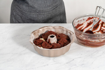Red velvet bundt cake