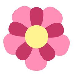 flower icon flat vektor