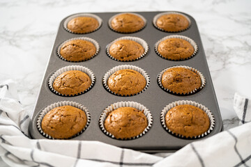 Gingerbread cupcakes