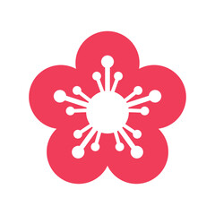 flower flat icon 