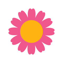 flower flat icon 