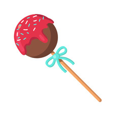 Dessert cupcake candy icon