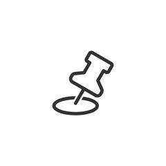 Positioning Icon, Map Pin Icon
