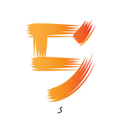 Alphabet Vektor japan icon