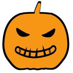 halloween pumpkin face