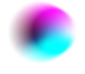 abstract colorful gradient sphere element