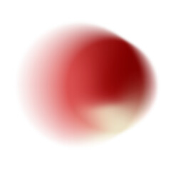 Abstract gradient light leak isolated overlay