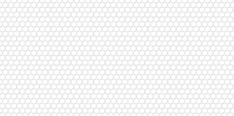 White hexagon ceramic tiles. Modern seamless pattern, white colored hexagon ceramic tiles.