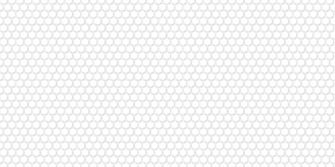 White hexagon ceramic tiles. Modern seamless pattern, white colored hexagon ceramic tiles.