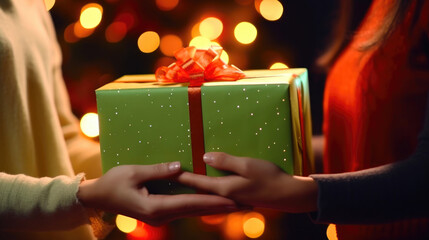 Red and Green Glow: Gift Exchange