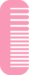 Pink Comb Flat Icon for websites, apps, banners. Suitable for infographics, books, banners and other designs