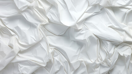 White paper with crumpled effect