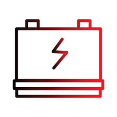 Battery Factory Tools Gradient Icon