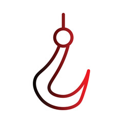 Crain Hook Lift Gradient Icon