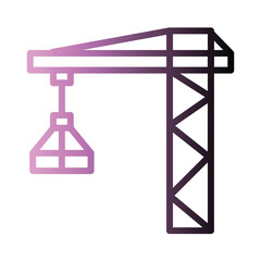Crane Industry Site Gradient Icon