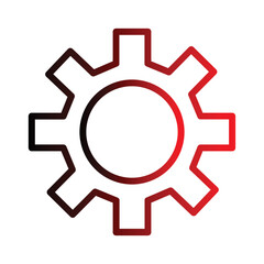 Gear Industry Tools Gradient Icon