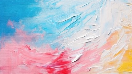 Oil paint textures as multicolor pastel abstract background.