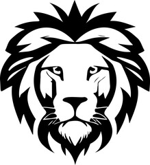 simple lion head 