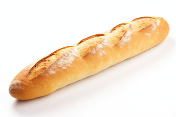 bread isolated on white background 