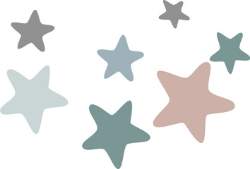 Stars. Cute Nursery Design.