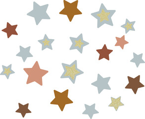 Stars. Cute Nursery Design.