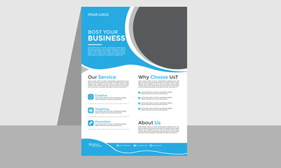 creative and modern Flyer design 