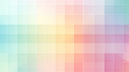 Pastel Grid Pattern Background
