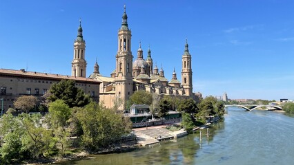 Obraz premium Catedral Zaragoza