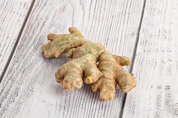 Raw ginger root fot cooking