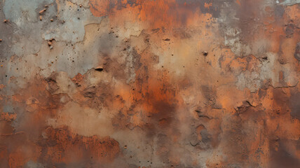 Rustic and weathered steel texture with corrosion and rust