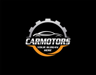 otomotive logo vector concept illustration