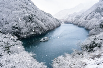 日本の雪景色