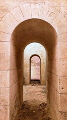 ABBAYE DE MONTMAJOUR (Arles - Bouches du Rhône)