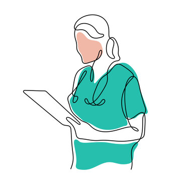 Nurse clip art preview