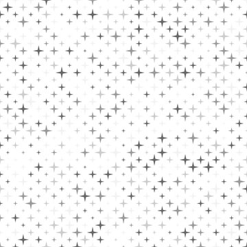 Starlight. Seamless star pattern. stars of different sizes and shades. Background for multi-purpose use. Simple style.