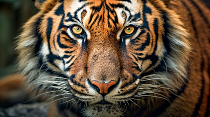 Fototapeta premium Endangered Beauty Close-up Portrait