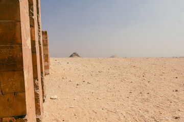 Egypt Summer Travel Saqqara Pyramids Complex Serenity
