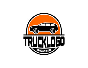 Fototapeta premium Car Garage Premium Concept Logo Design