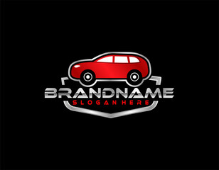 Fototapeta premium Car Garage Premium Concept Logo Design