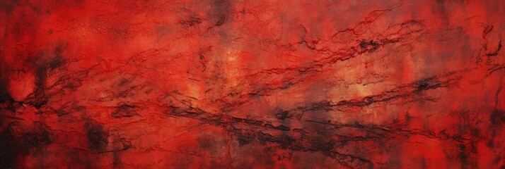 An abstract, wallpaper,  fire-red texture with a rustic and dirty appearance, showcasing the trending color