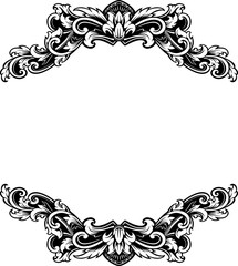 Luxury Frame Ornament Wedding Decoration