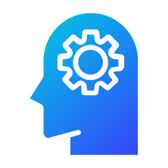 Obraz premium thinking icon