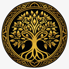 ornamental round lace ornament