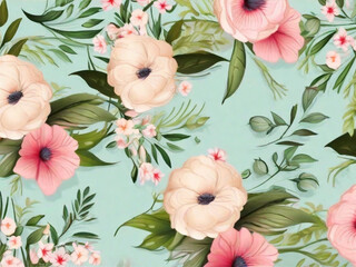 seamless floral pattern 