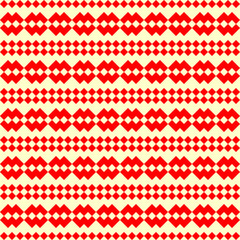 Checks wallpaper. Seamless geometric pattern. Squares background. Diamonds ornament. Geometrical motif. Rhombuses digital paper. Tiles textile print. Web design. Vector.