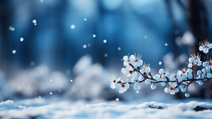 christmas tree branches.Generative Ai