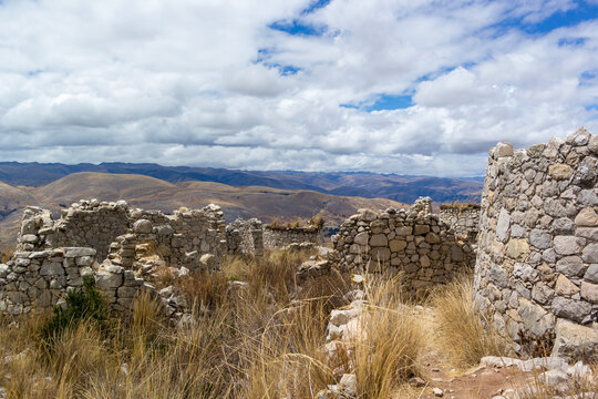 Tunanmarca archaeological site in Jauja, Per&uacute;. 