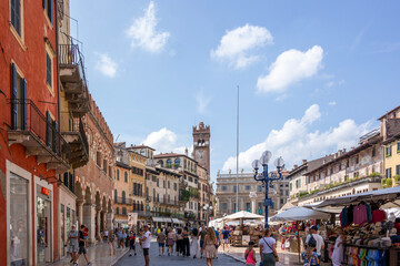 Piazza del Erbe, Verona