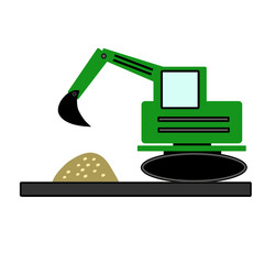 excavator construction machine