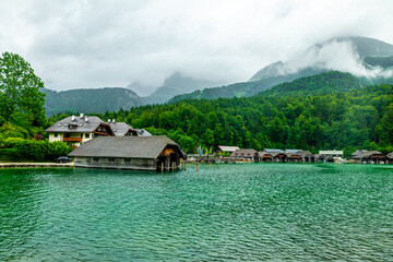Wanderung durch die wunderschönen Berchtesgadener Alpen zum Watzmann - Berchtesgaden - Bayern -...